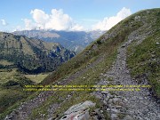 48 Sent. 101 in discesa dall'Alpe Cabretondo al Passo di Regadur-tratto da evitare...